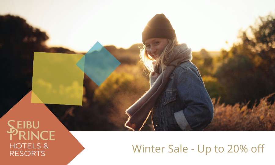 Seibu Prince winter sale offer promotional image